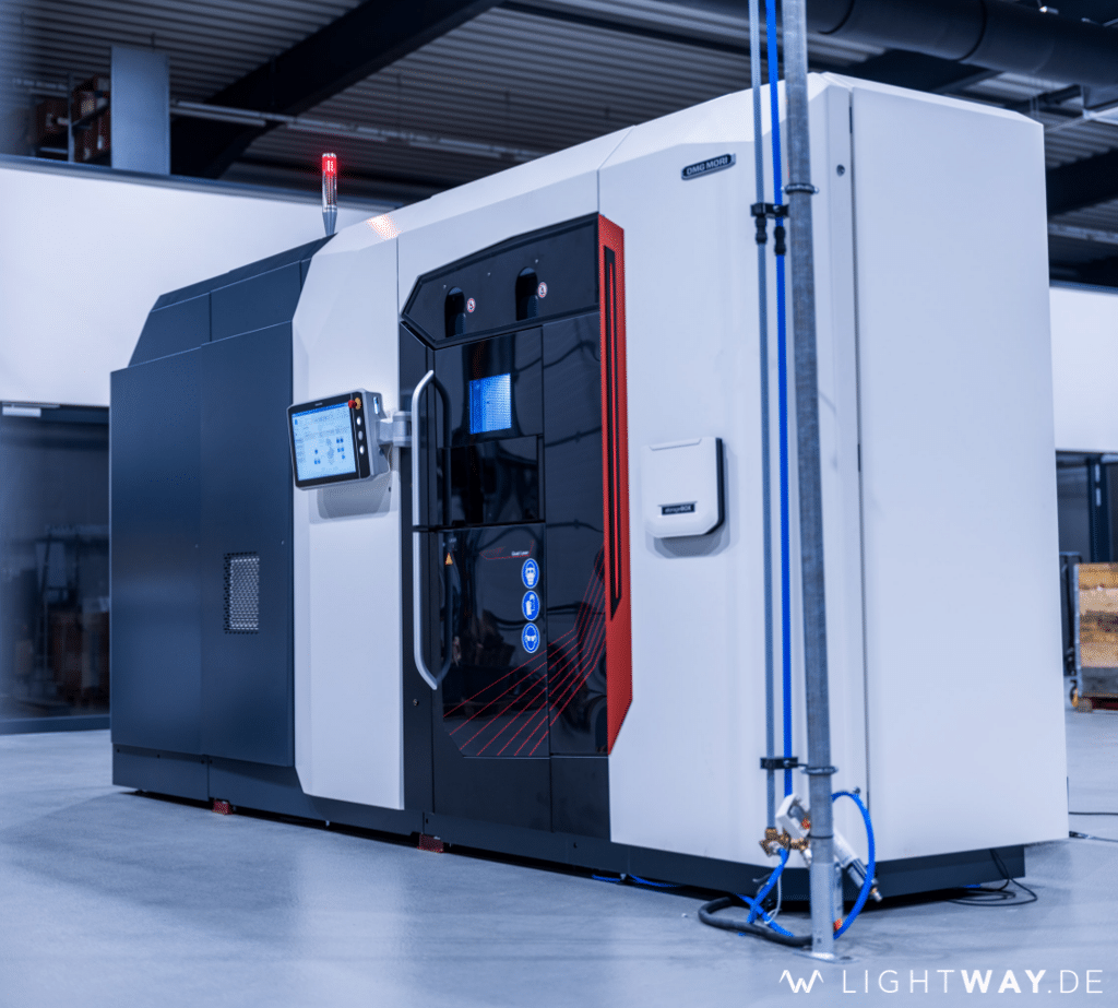 DMG MORI LASERTEC 30 SLM 3rd Generation in der Fertigung von LIGHTWAY